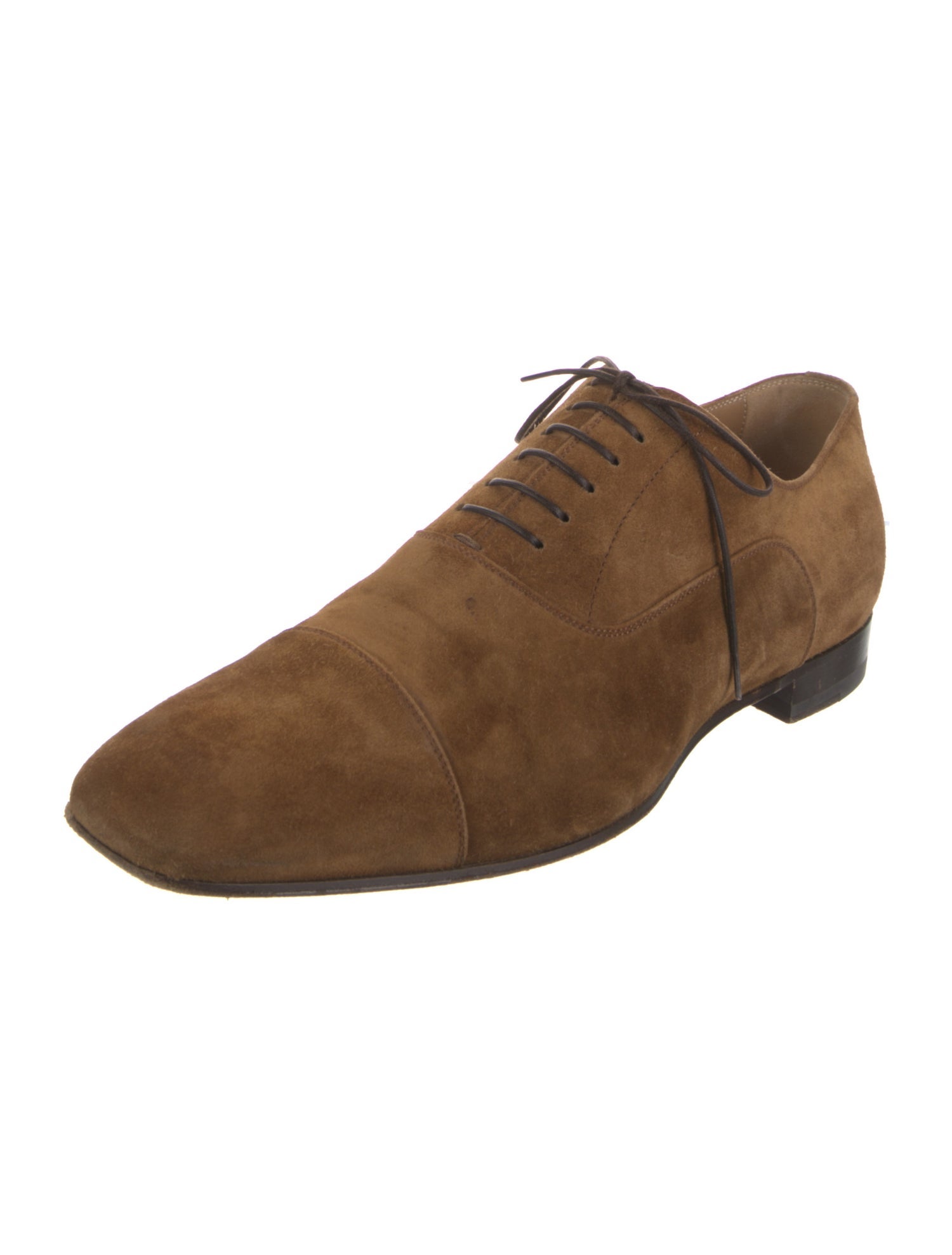 Christian Louboutin Suede Oxfords